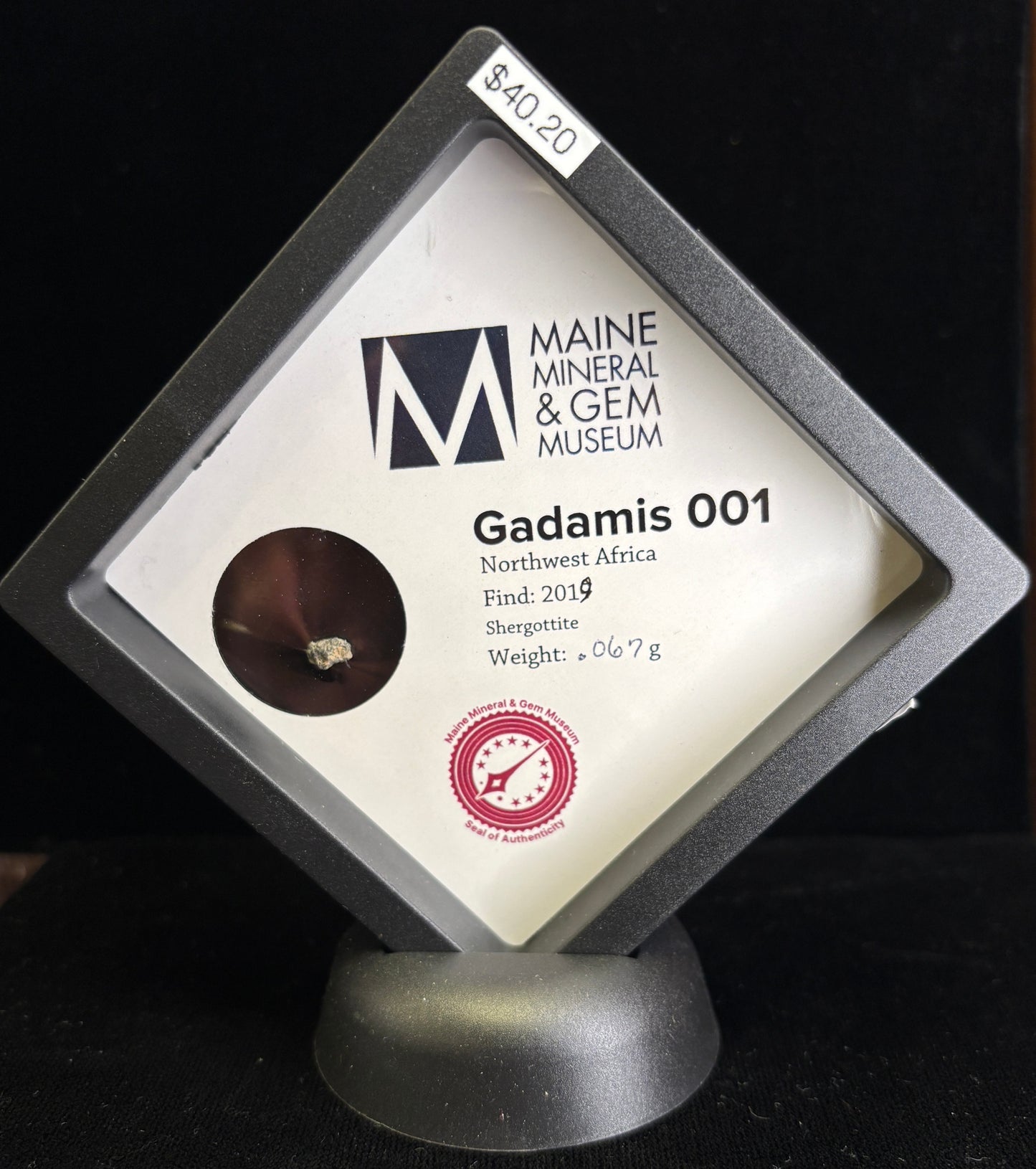 Martian Meteorite-Gadamis 001