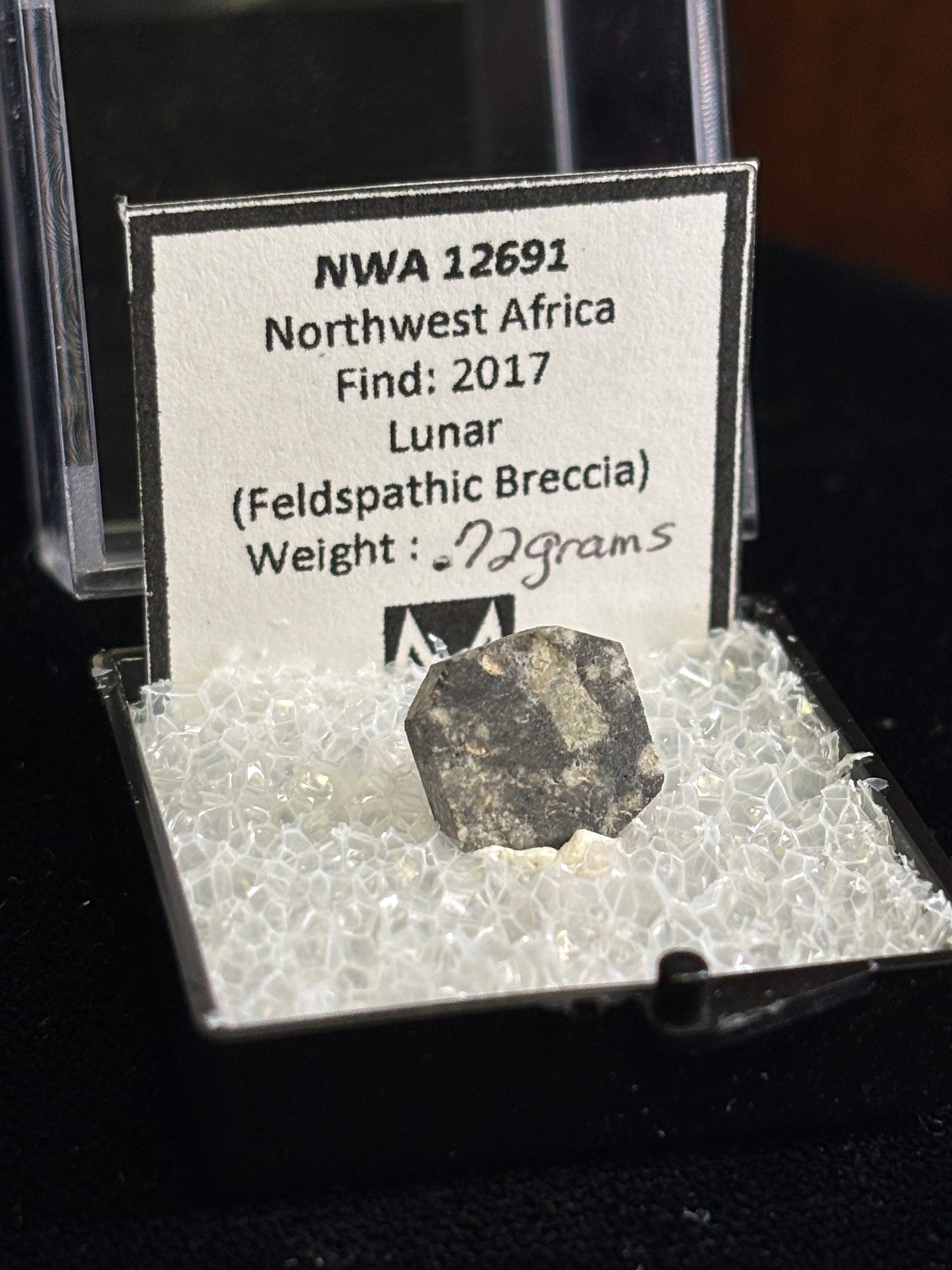 Lunar Meteorite- NWA 12691