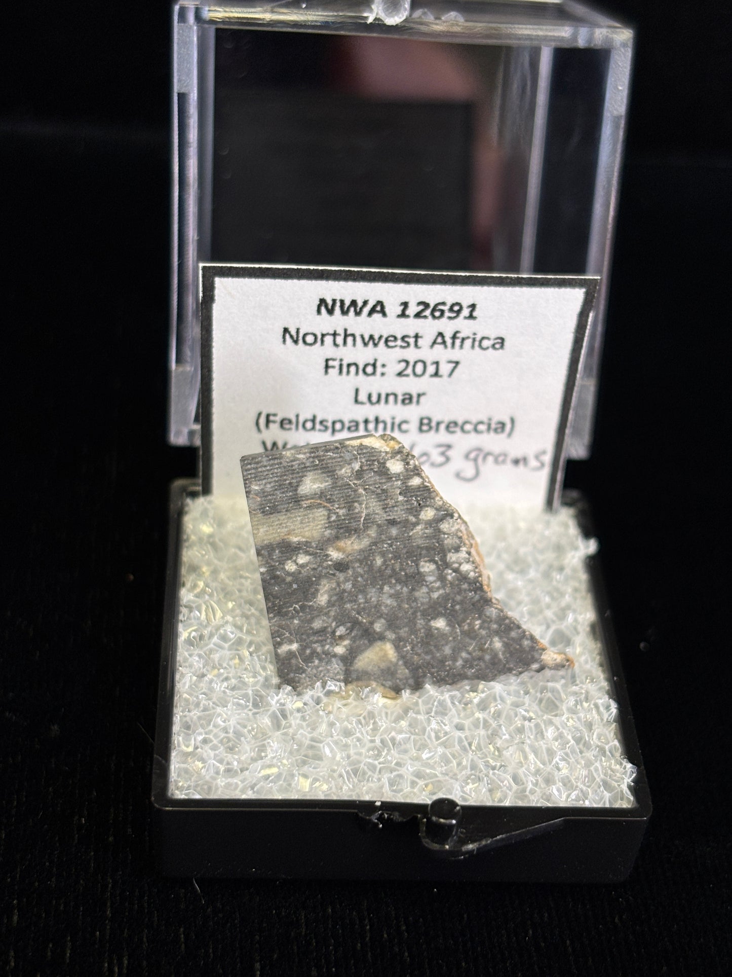 Lunar Meteorite- NWA 12691