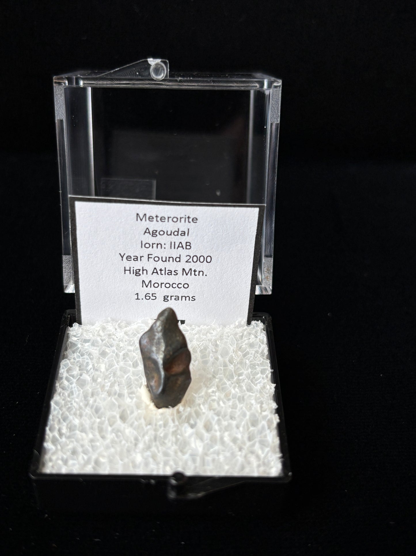 Agoudal Meteorite Specimen