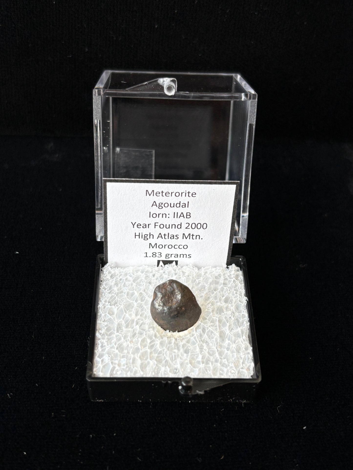 Agoudal Meteorite Specimen