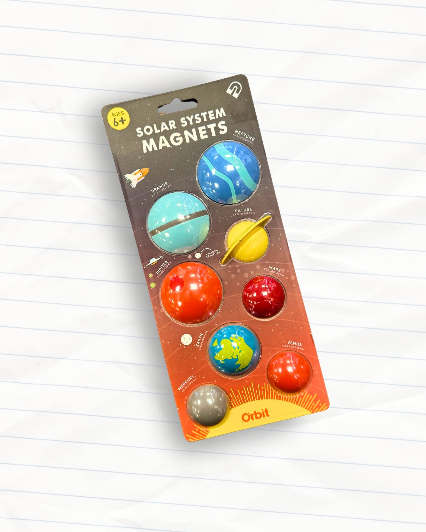 Solar System Fridge Magnets