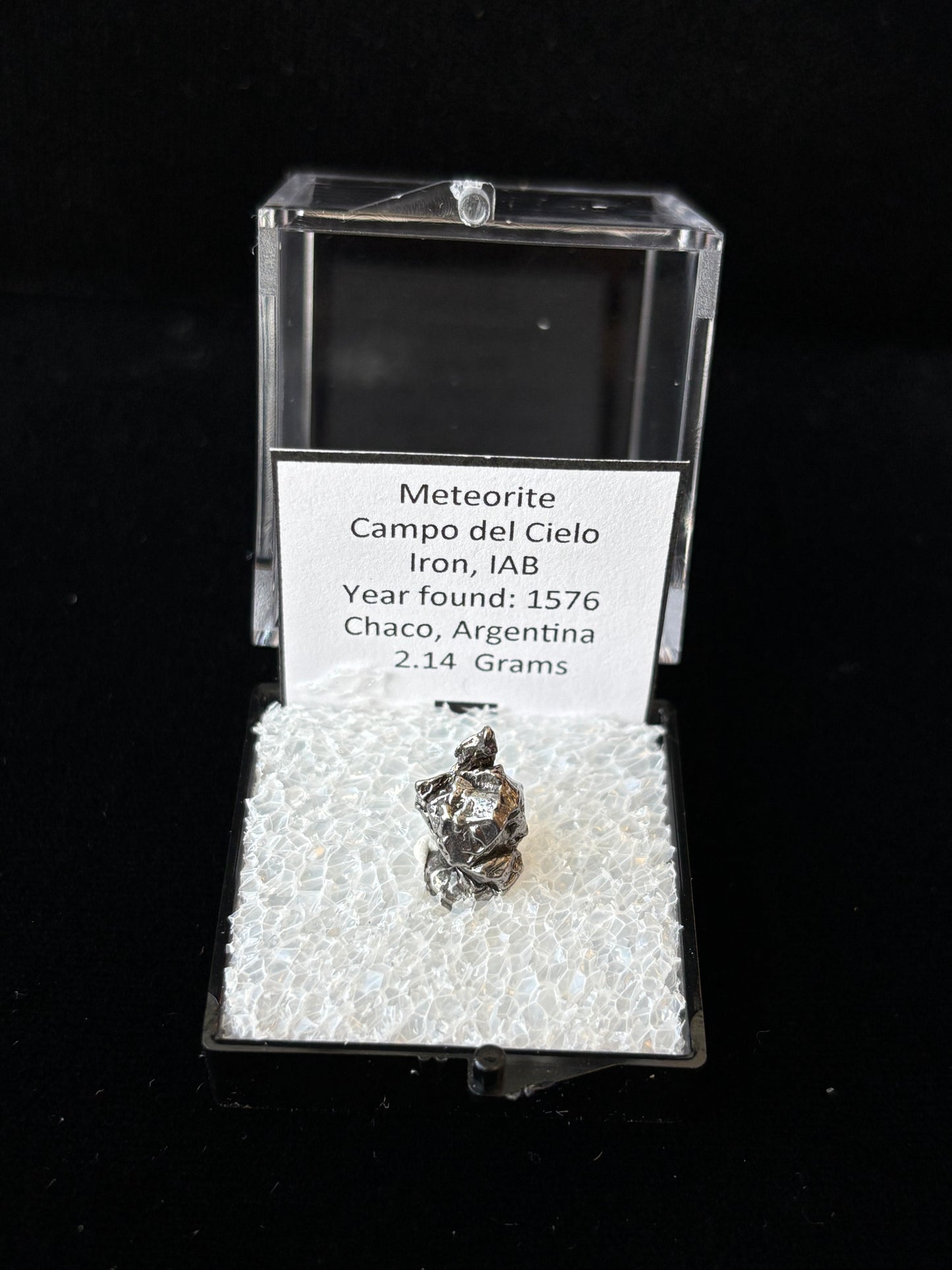 Campo del Cielo Meteorite Specimen