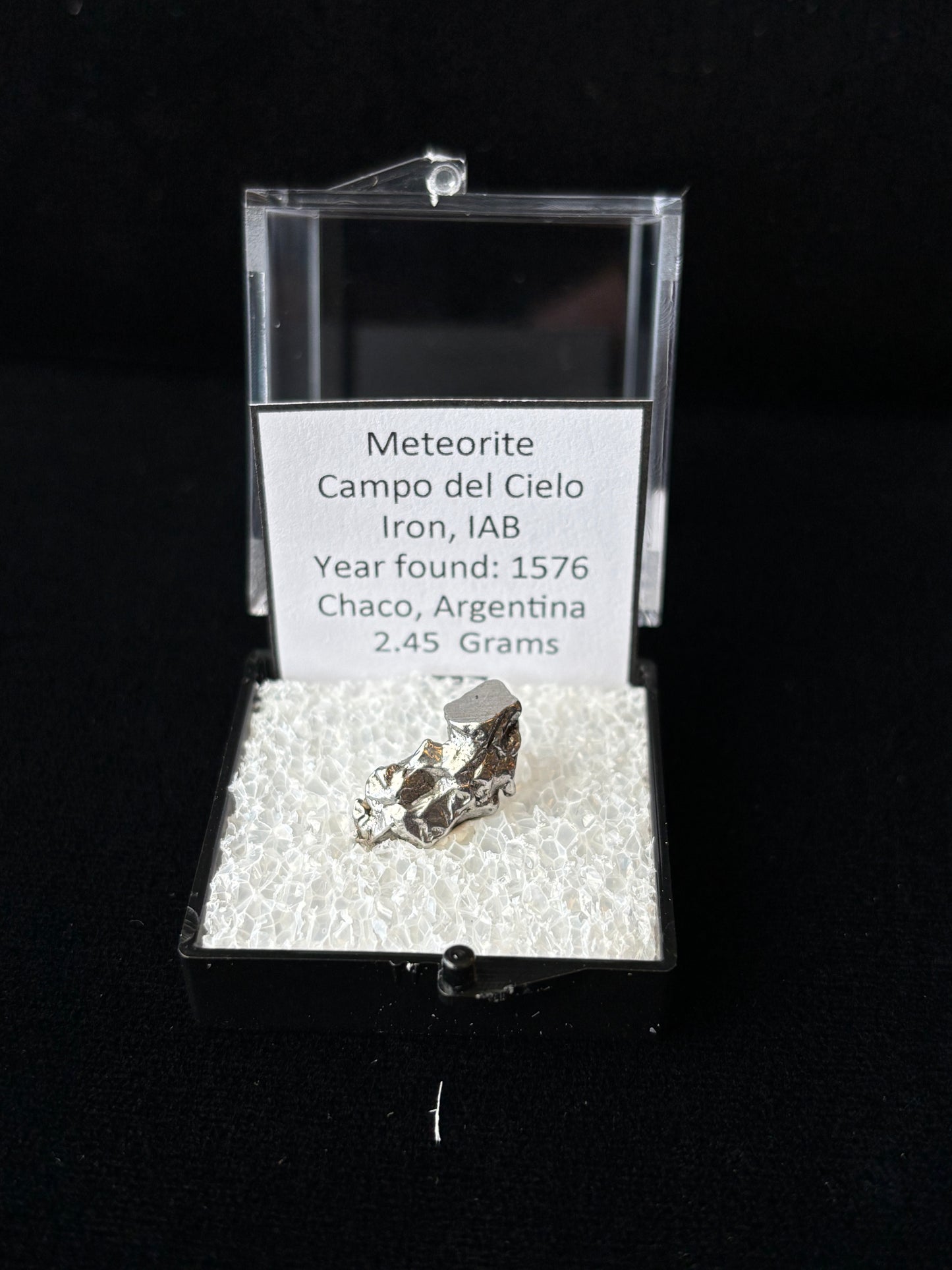 Campo del Cielo Meteorite Specimen