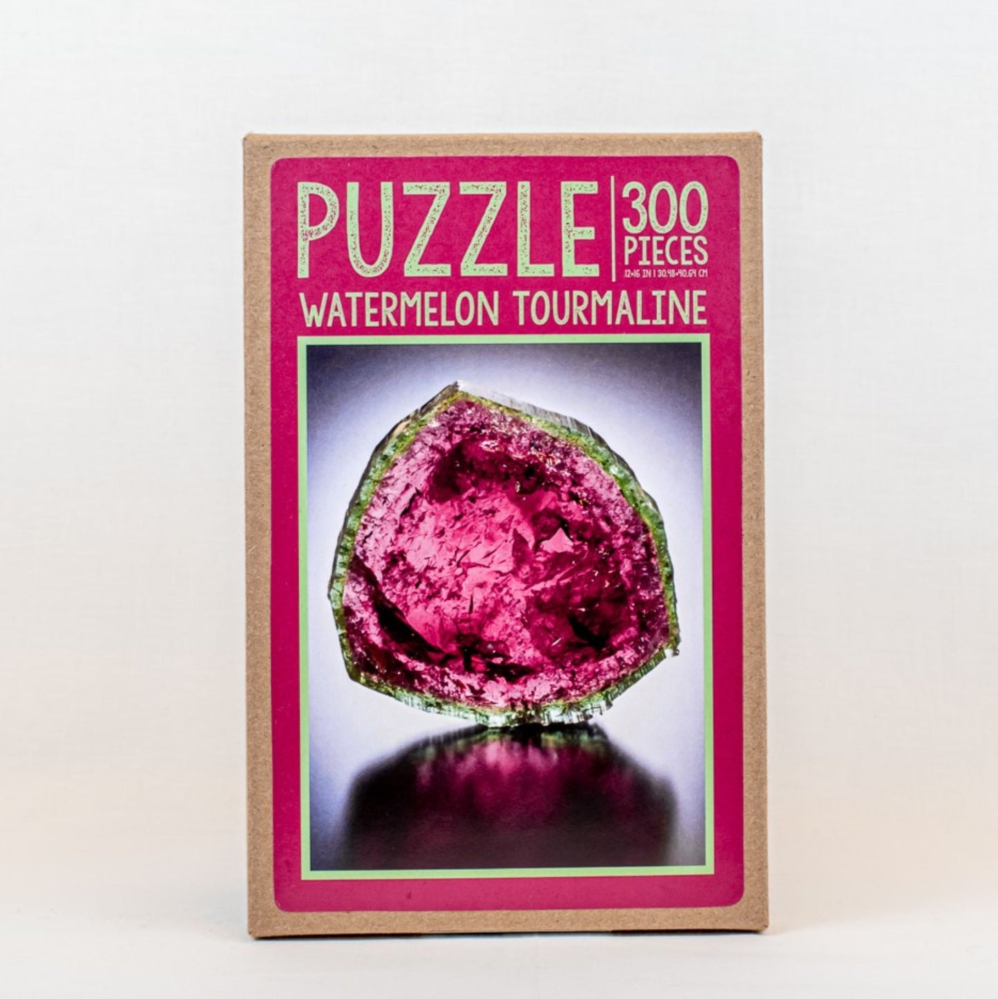 Watermelon Tourmaline Puzzle