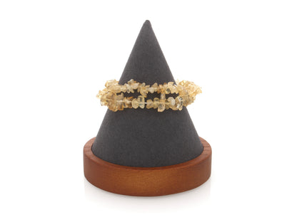 Tumbled Chip Beaded Bracelets