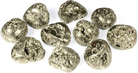 Tumbled Pyrite